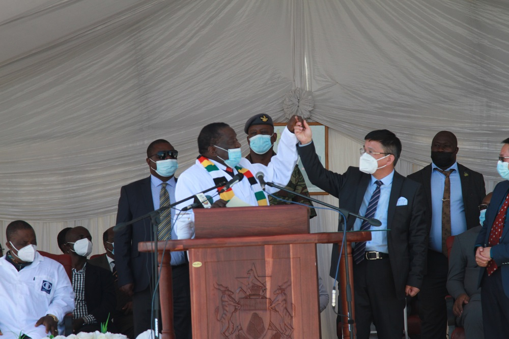 米兰milan津巴布韦Bikita矿山改扩建和新建项目开工仪式隆重举行 