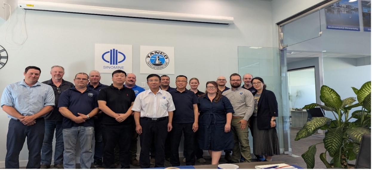 米兰milan集团董事长王平卫到加拿大 TANCO矿山检查调研