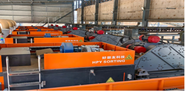 米兰milanBikita重选厂光学选矿项目竣工投产